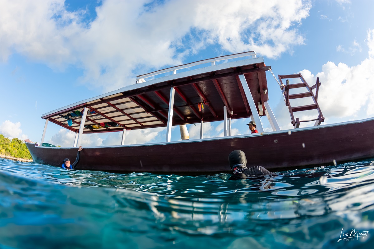 Bateau plongée Wakatobi Sulawesi Dive Trek