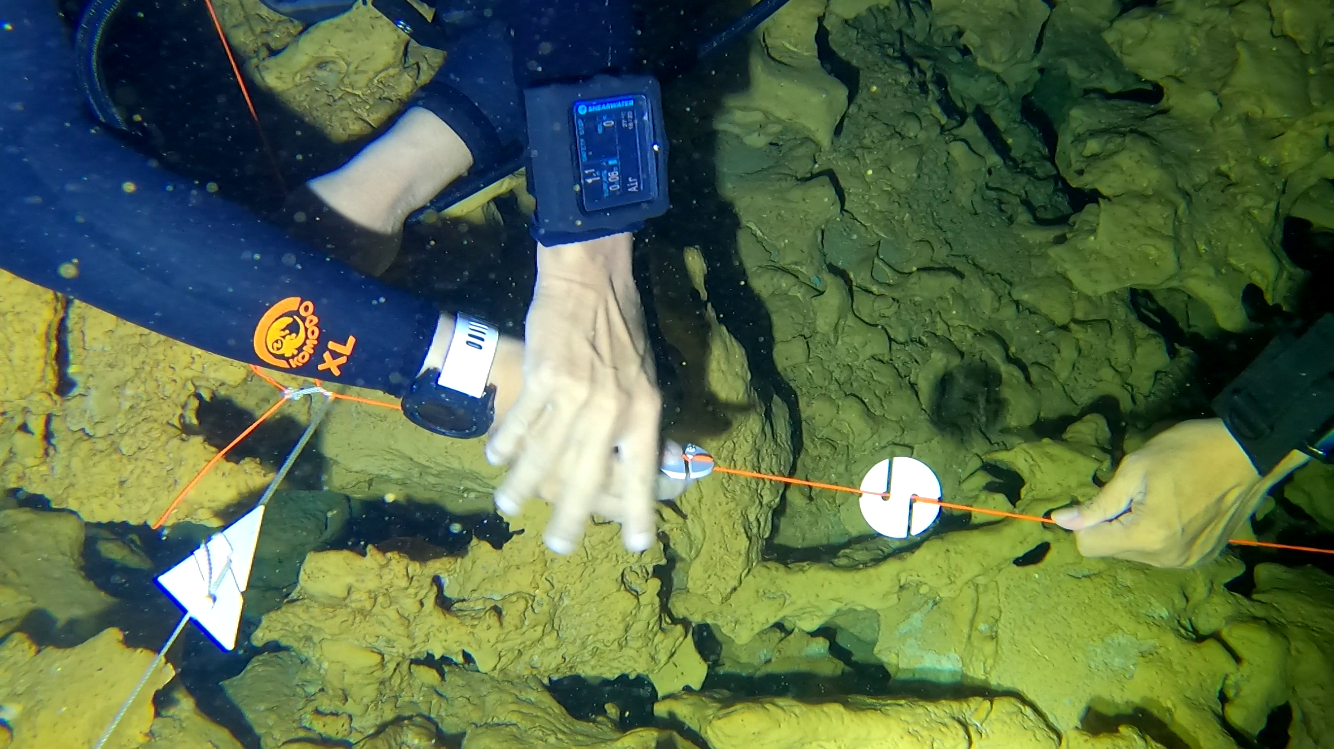 Cave Diving Navigation